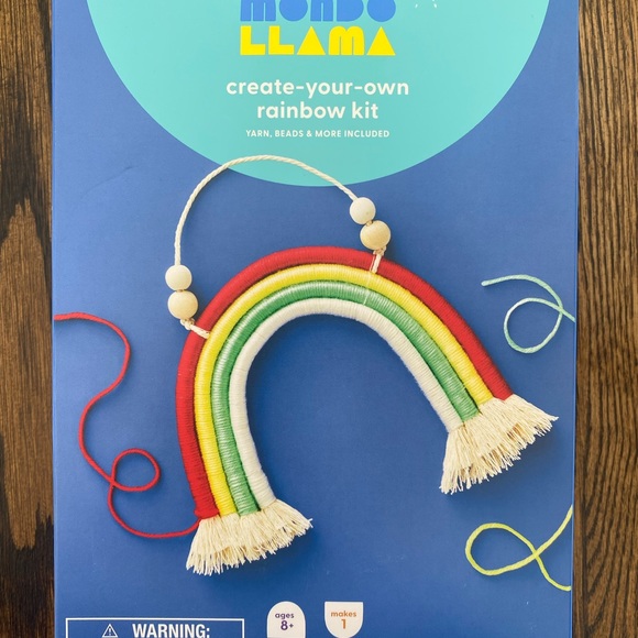Wall Decor | Make Your Own Rainbow Arts And Crafts Kit Kids Crafts ...